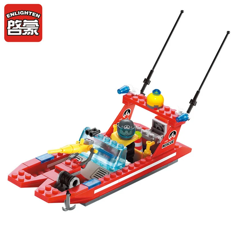 ENLIGHTEN All-Terrain Truck Blocks 417pcs Bricks Model Building Toys for Children Assembled DIY Toy Gift Brinquedos | Игрушки и хобби