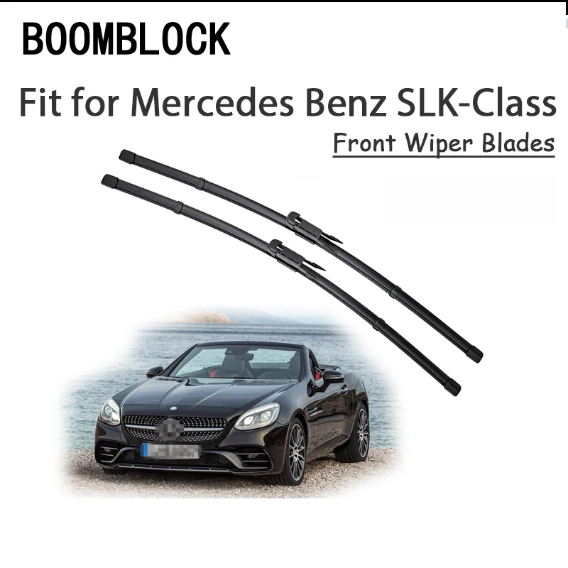 BOOMBLOCK 2 шт. высококачественные щетки стеклоочистителя для Mercedes Benz SLK Class R170 R171 R172 AMG