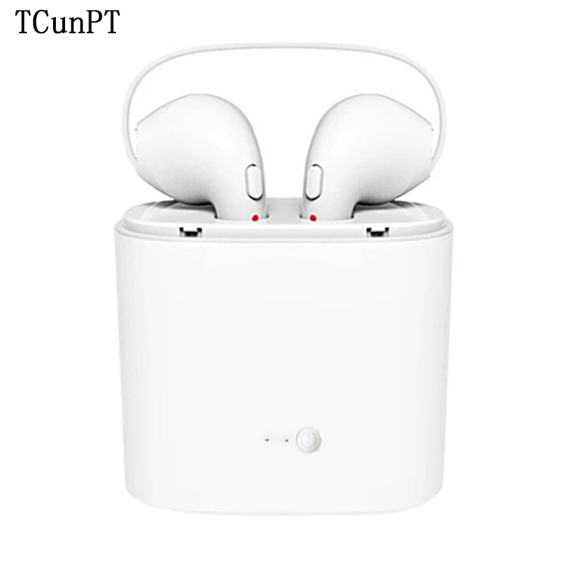 TCunPT новые I7 I9S I8X беспроводные Bluetooth наушники в ухо невидимые стерео гарнитура для