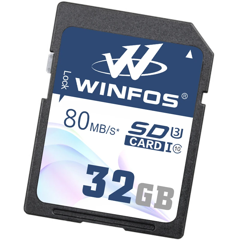 SD карта памяти Winfos 128 ГБ 64 32 класс 10 8 16 ГБ|Карты памяти| |