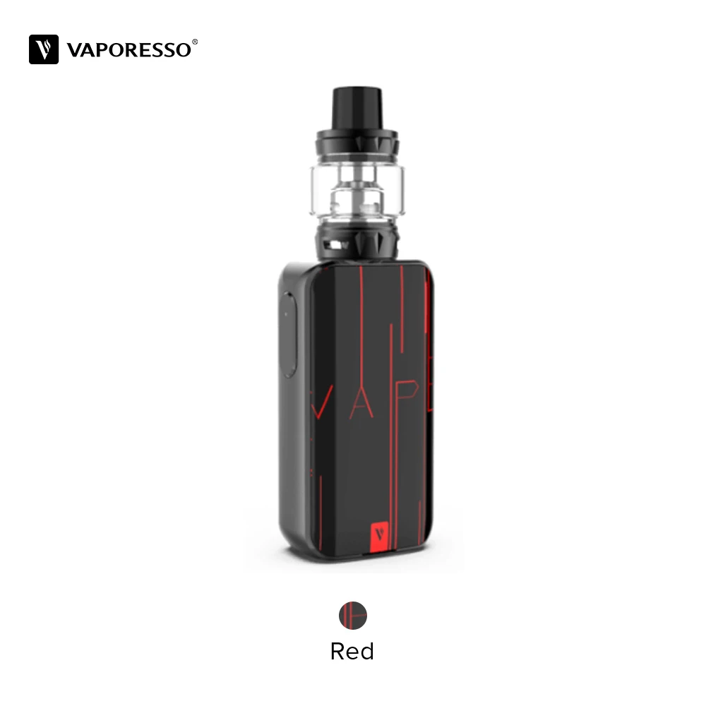 Красный Vaporesso LUXE-S электронные сигареты с 8 мл люкс с SKRR-S баком Vape 220 Вт коробка мод VS Vaporesso Люкс комплект - Цвет: Красный
