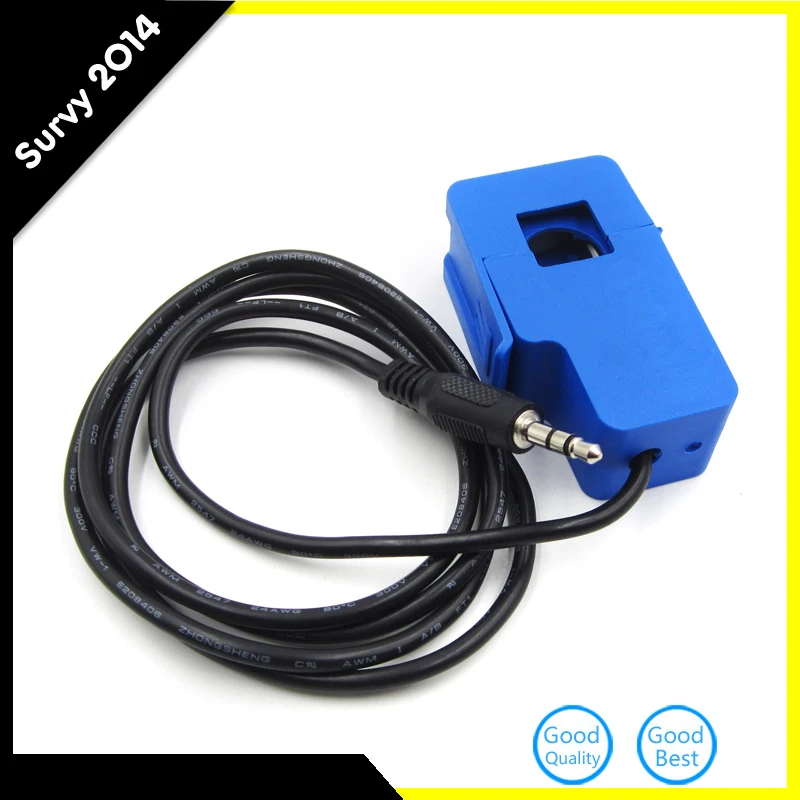 

1pcs Current Transformer 20A 0-1V SCT-013-020 Non-invasive AC Current Sensor Split Core Opening Size