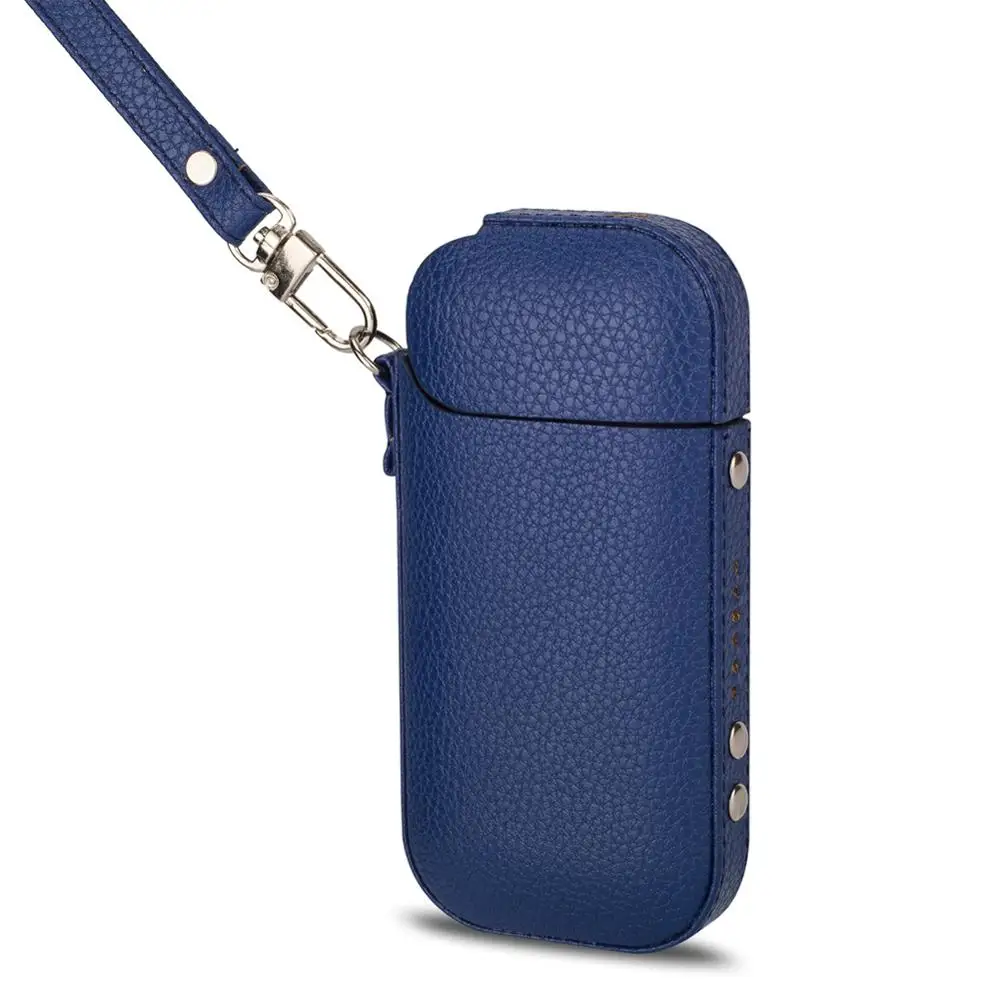 Модный Цветной корпус поверхность из искусственной кожи для IQOS II III электронная