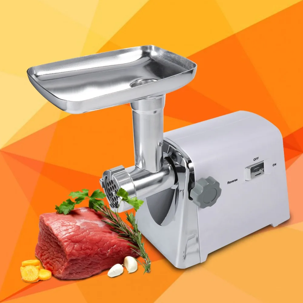 Домашняя электрическая мясорубка Колбаса Stuffer Мясорубка из нержавеющей стали 3