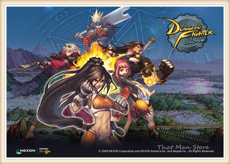 Dungeon and Fighter DNF корейские игры художественный плакат для домашнего декора хорошее