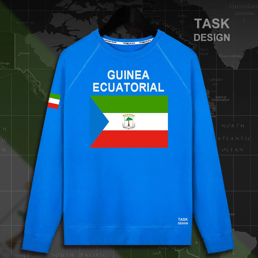 Equatorial Guinea Ecuatorial GQ GNQ Guinean Equatoguinean mens hoodie pullovers hoodies men sweatshirt streetwear clothing new | Мужская