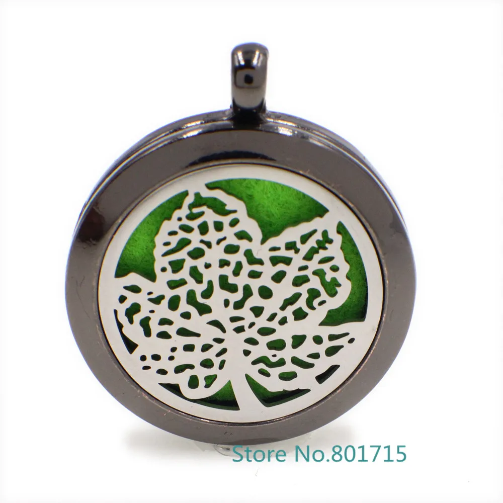 Медальон из нержавеющей стали в виде кленового листа для ароматерапии |