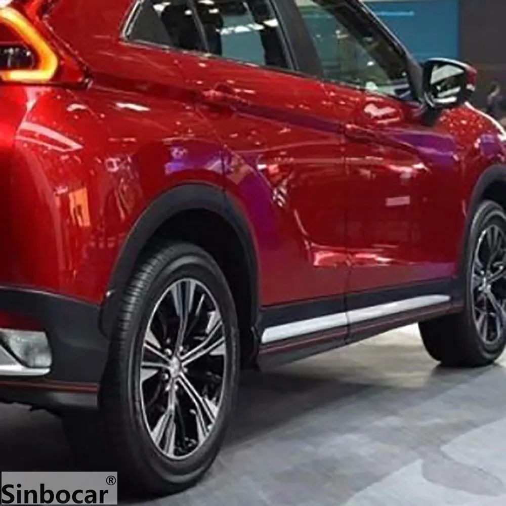 ABS матовая Боковая дверь Корпус нижняя крышка отделка 4 шт для Mitsubishi Eclipse Cross 2018