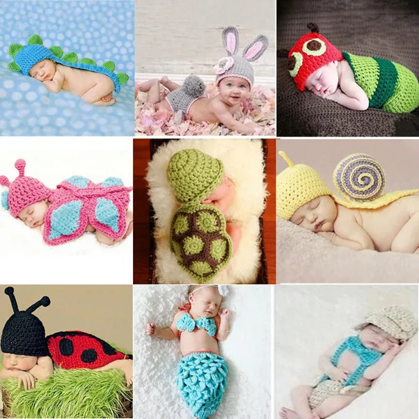 Горячая Розничная Детские Бабочка Русалка Шляпы Шапки Младенческая Малышей