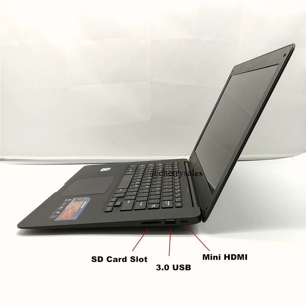 14 дюймов 8 ГБ ОЗУ 500 Гб HDD + 64 SSD ноутбук Intel Pentium четырехъядерный HDMI WIFI 1.3MP веб камера