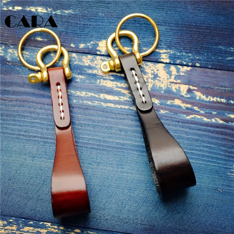 Новинка женский брелок для ключей из натуральной кожи от мотоцикла мужской