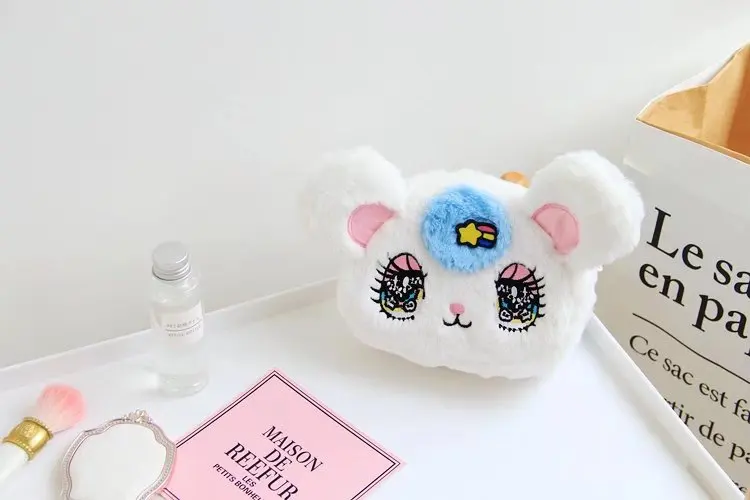 Мультфильм милый Peropero звезда слезливая большие глаза кролик WEGO Esther Loves Chuu кролик косметичка ноль кошелек хранилище косметичка