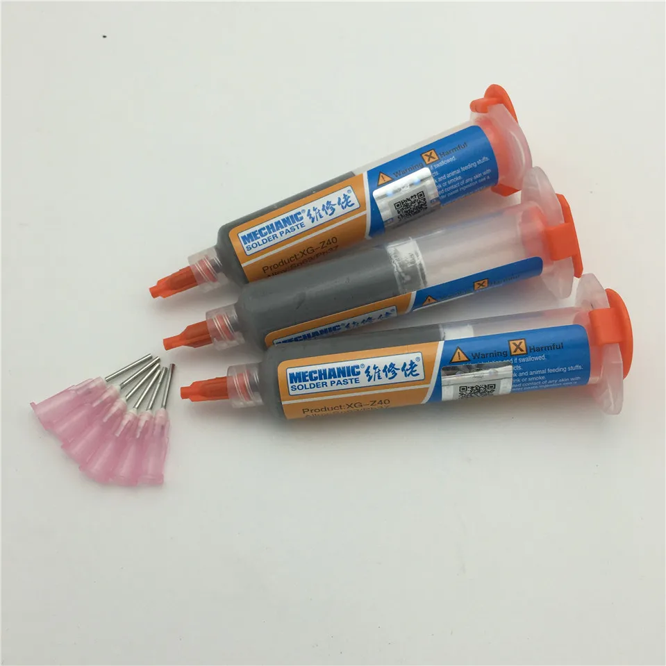 XG-Z40 10cc MECHANIC solder paste tin cream flux For Soldering Welding Repair Rework+ESD scraper | Инструменты