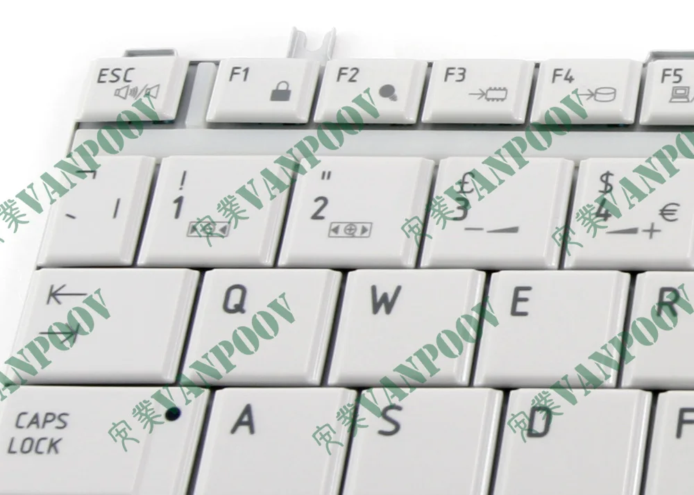 Клавиатура для ноутбука Toshiba Satellite U400 U405 U500 Portege M800 M803 M823 M900 Белый Английский MP