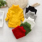Зимняя одежда для маленьких мальчиков и девочек, 1 предмет, свитер детские шерстяные свитера для маленьких мальчиков и девочек рубашка с отложным воротником