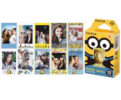 2017 Новый Fujifilm Instax Mini 8 фильм Миньоны Желтый банан для Fuji момент мини 9 70 90 фото