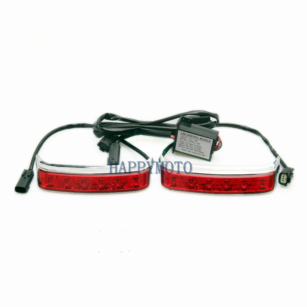 Фонарь для мотоцикла FLTRUSE Electra Glo светодиодный фонарь бега/тормоза/поворота harley