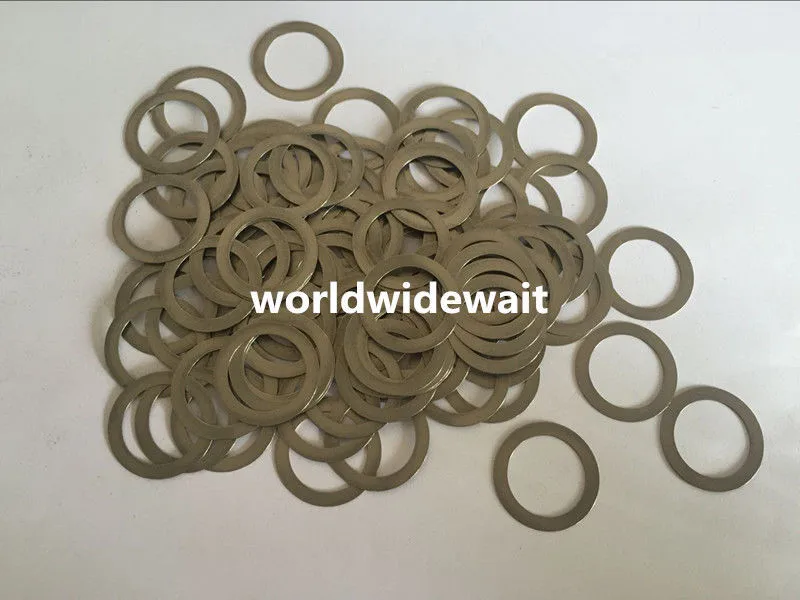 

100 x Mechnical Stainless Steel Plate Washers Flat Gasket 12mm x 18mm x 0.5mm Thick for Pop Rivet