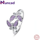 Женское кольцо из серебра 925 пробы с цирконом