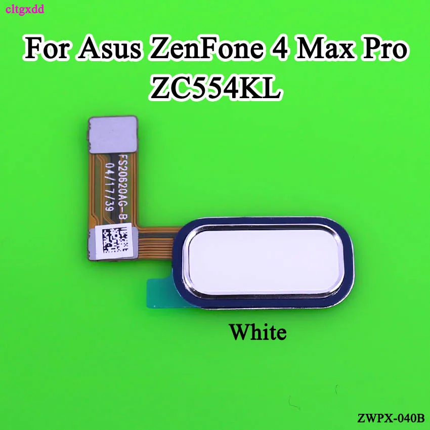 Cltgxdd для Asus ZenFone 4 Max Pro ZC554KL сканер отпечатков пальцев разъем сенсорный ID Главная