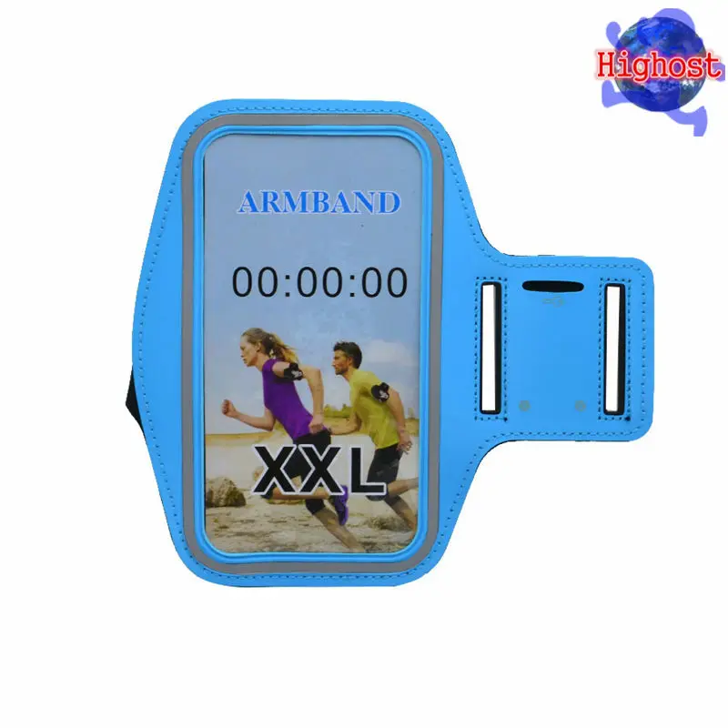 Новый случай повязку Водонепроницаемый Бег Спорт кожаный чехол Coque 5.5 дюйма