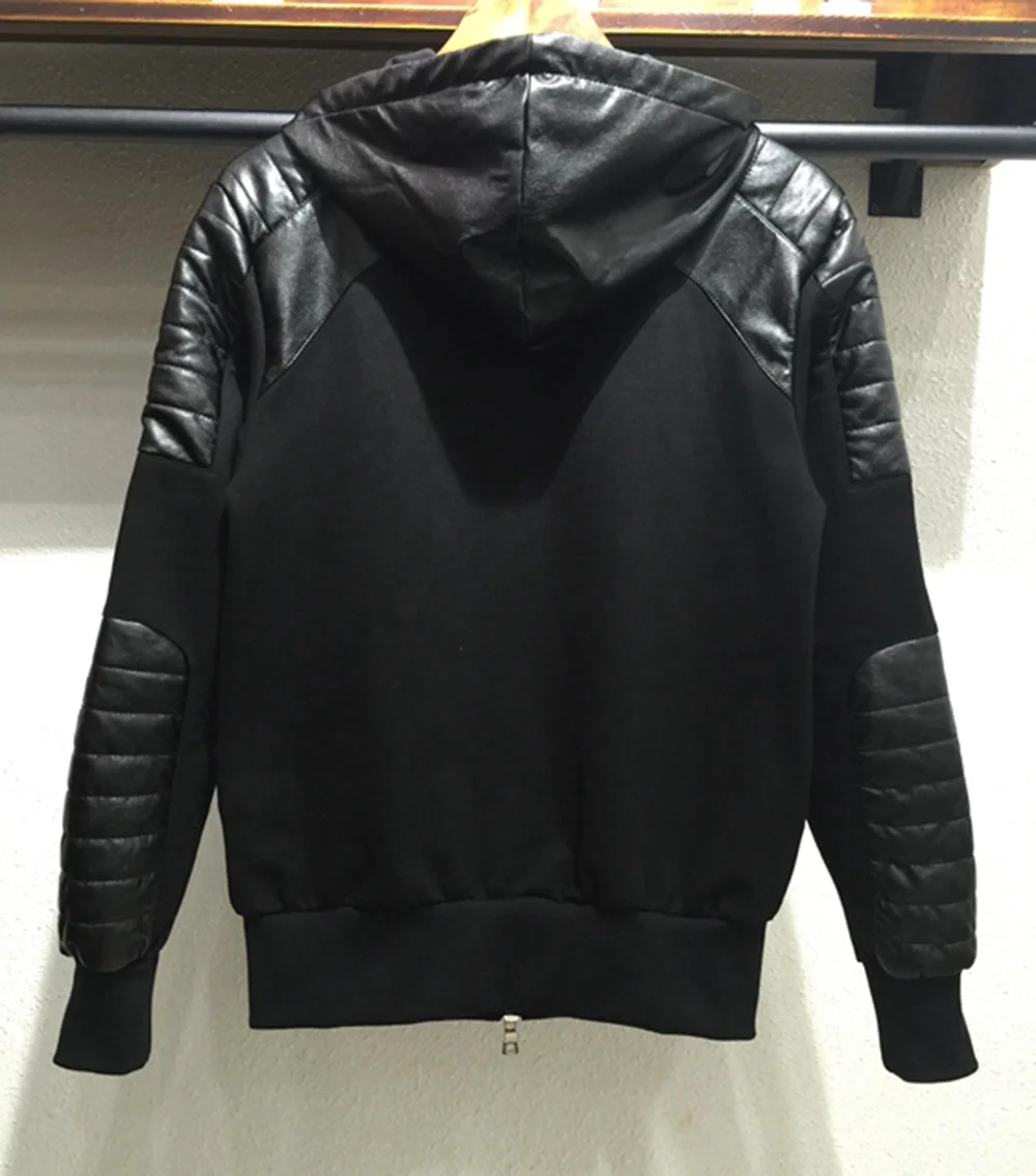 Новое поступление 2019 Осенний брендовый модный мужской кардиган на двойной