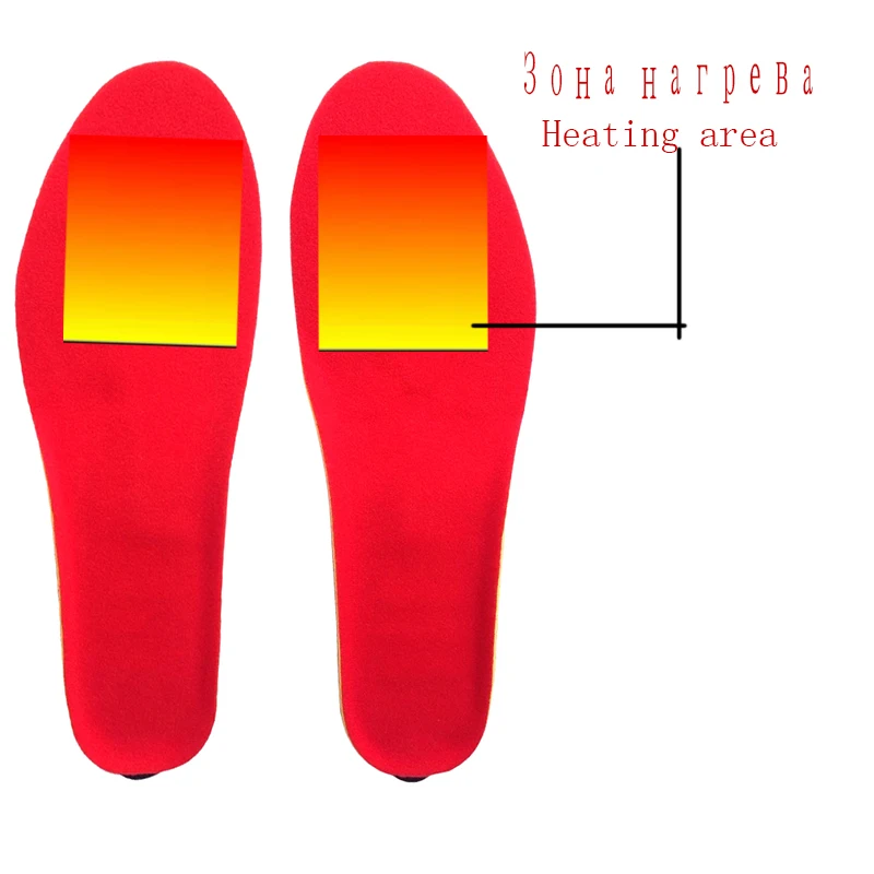 Уличная теплая обувь pad электрический аккумуляторная теплые стельки | Спорт и