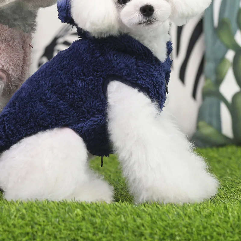 Kawaii Кошка Собака Одежда для домашних животных костюмы Чихуахуа Йорки бомеи собака Модный милый медведь уха Пальто Куртка