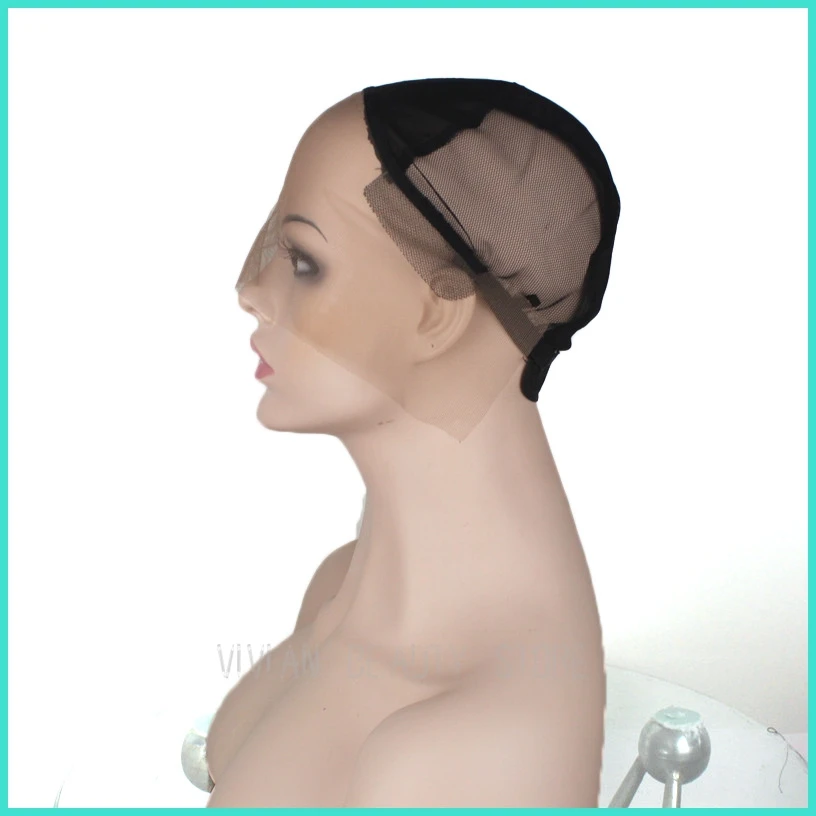 5 шт./лот швейцарские кружевные шапки для париков плетеная шапка изготовления с