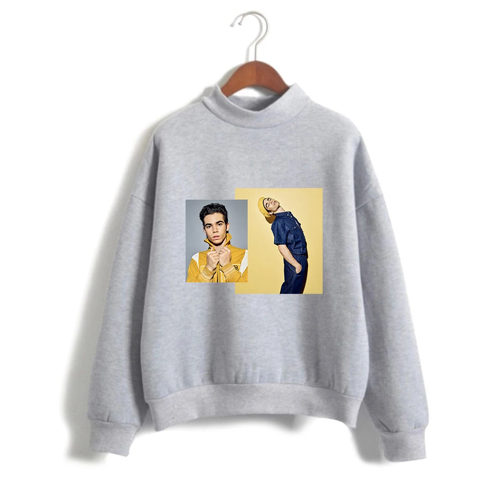 Женские толстовки с капюшоном и принтом Cameron Boyce пуловер осенне зимнее пальто