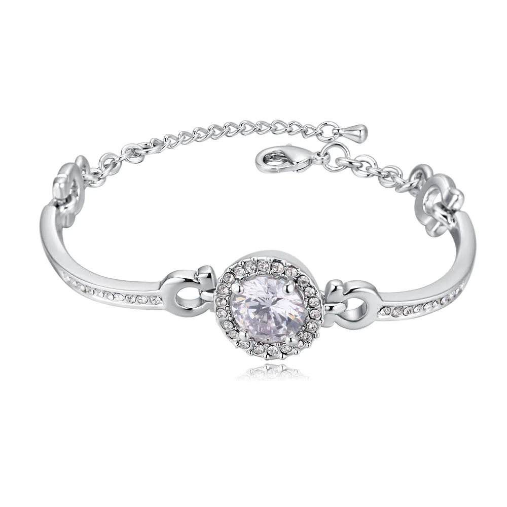 Взрывающиеся ювелирные изделия Европа и Америка с цирконием браслет простой