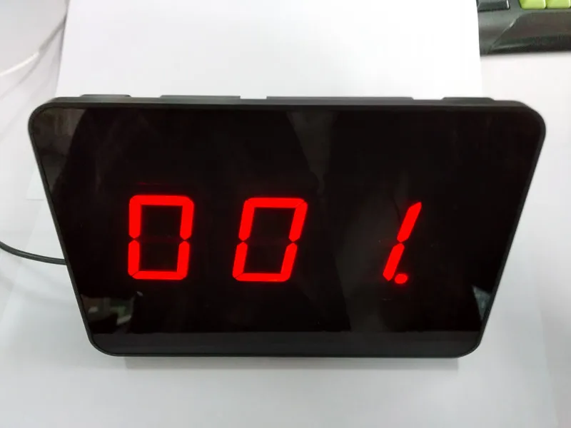 433 МГц Беспроводной официанта Услуги вызова Системы приемника K-2000A 3 цифр