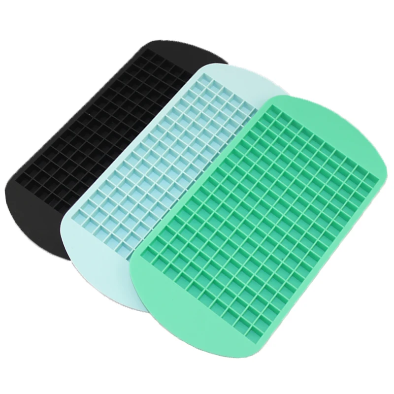 160 Grids Silicone Ice Cube Eco-Friendly Cavity Tray Mini Cubes Small Fruits Mold Maker |