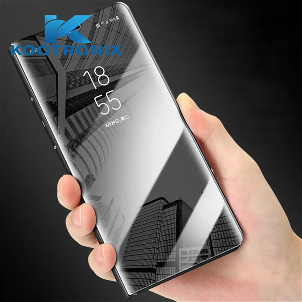 Kootronix играющем Прозрачный чехол для телефона samsung Galaxy S9High качество Зеркало S9 и