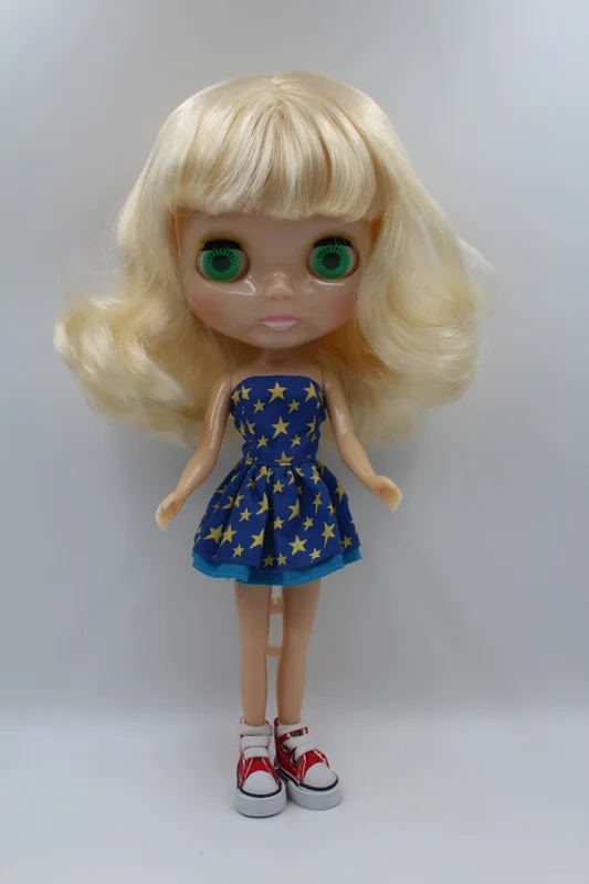 Бесплатная доставка прозрачная кукла Блит сделай сам подарок на день рождения