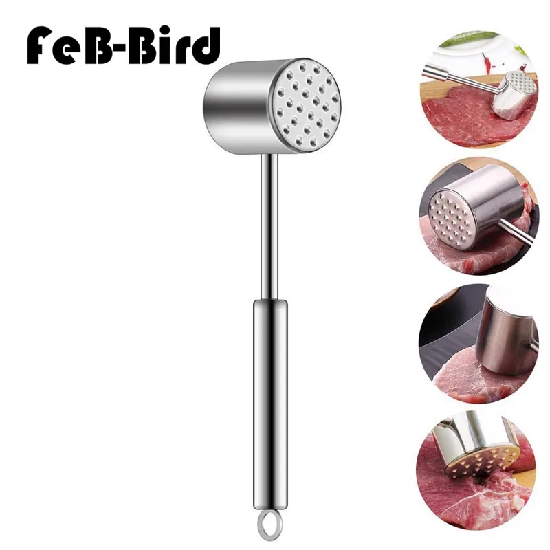 Двусторонняя Мясо Tenderizer Сердцеед Картофель Кухня инструмент Нержавеющая сталь
