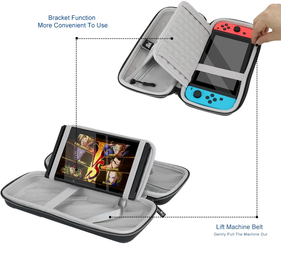 Shellnail для nintendo Switch защитные сумки чехол для игровой консоли пакет дорожный держатель для переноски сумка Встроенная Сумочка чехол