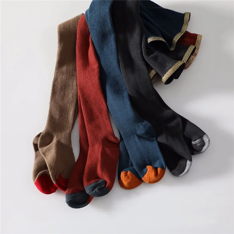 Dropshipping Baby Girls Winter Warm Tights Minimalist Style Kids Bottoms Cotton Fabric Big elasticity Wholesale | Детская одежда и