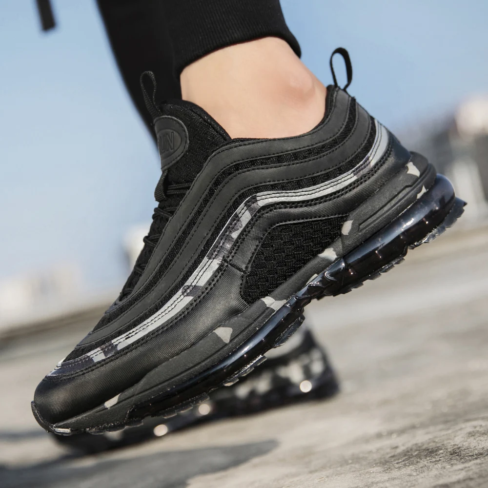 2019 Hot Sale Popular Men Breathable Mesh Casual Shoes Lightweight Anti-Slip Sneakers Comfortable Walking Footwear |