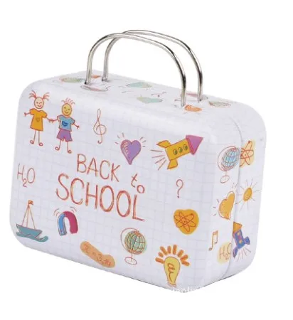 2017 новое поступление винтажная портативная жестяная коробка для хранения/милый