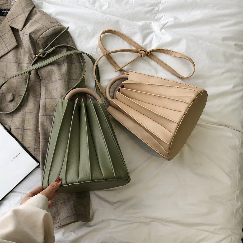 MOLAVE сумки твердые сумки для женщин Ретро чистый цвет кожаная сумка Bouffant Tote Сумка почтальон новая пляжная упаковка 9429