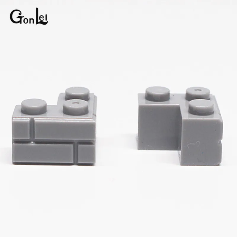 Новый MOC 1x2 1x4 2x2 кирпича толстые стены фигуры кирпичные специальные