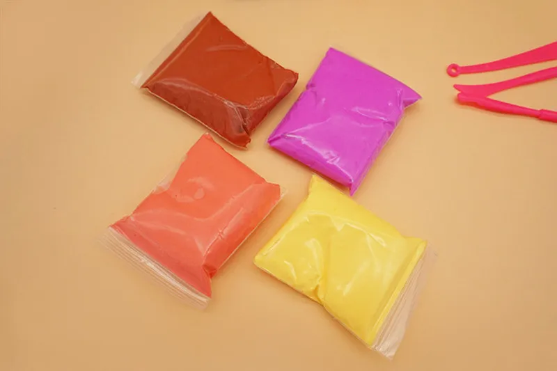 12 шт 24 36 шт./пакет светильник глины Цветной Playdough игрушки Slime Сухой Ручной литье