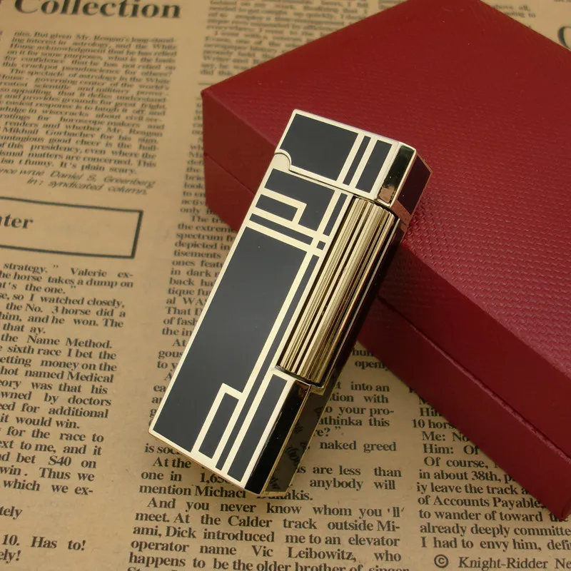 Узкая версия прикуривателя с шлифовальным кругом Высококачественная подарочная