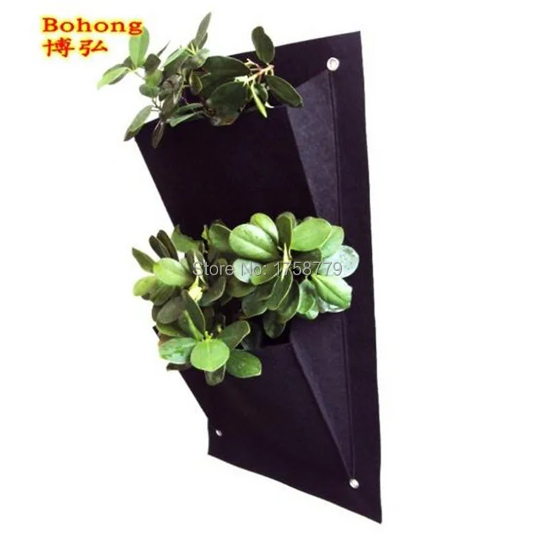 Бесплатная доставка 54*30 см настенные полиэстер вертикальный расти Сумка тоут