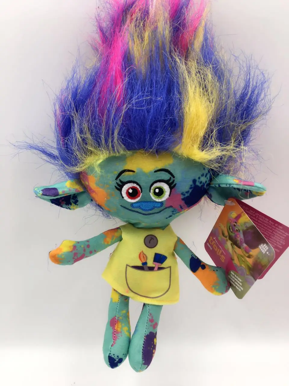 6 шт./лот с героями мультфильма тролли Мягкие игрушки из мультфильмов Подарки