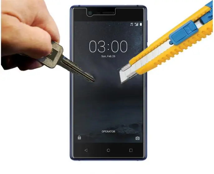 2 упак./лот Экран протектор для Стекло Nokia 3 Закаленное Стекло для Nokia 3 TA-1020 TA-1032 Защитная пленка для Nokia 3 Стекло