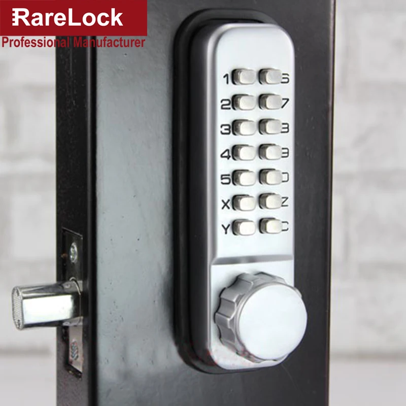 Атласная Никель механические Комбинации замок на полиуретановом ремешке