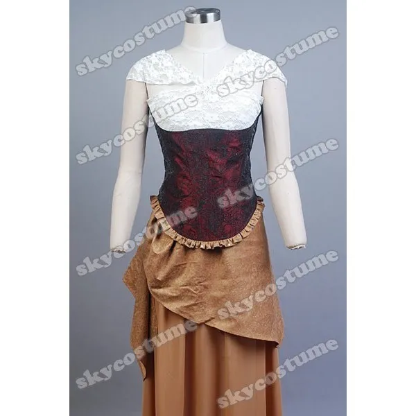 Платье фантомная Опера платье Кристин карнавальный костюм на Хэллоуин для