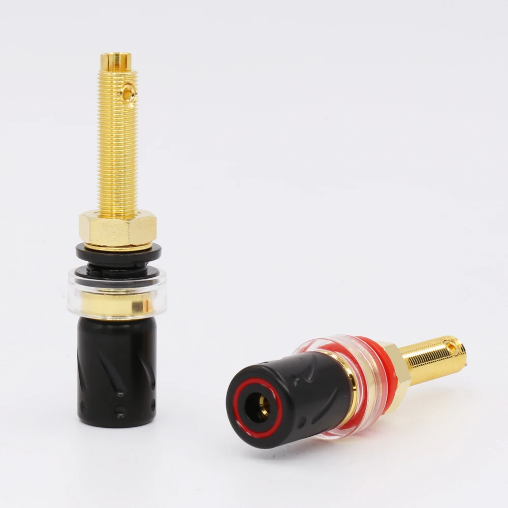 Viборг BP613G Чистая медь 24K позолоченная связующая Колонка клемма hifi amp длинная